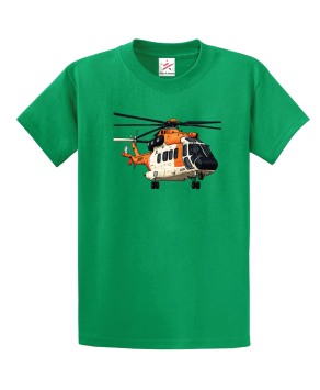 Rescue Helicopter Unisex Kids And Adults T-Shirt